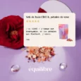 Sel de bain relaxant au CBD et pétales de roses 220 g – EQUILIBRE